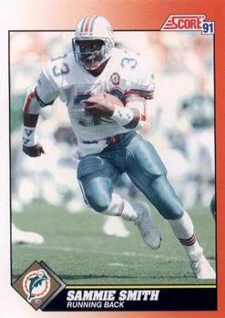 Sammie Smith Miami Dolphins 1991 Score NFL #397